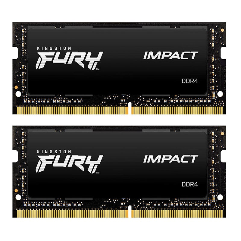 Original Kingston HyperX Impact 8GB 16GB DDR4 2666MHz Laptop RAM Memory CL15 SODIMM 1.2V 260-Pin notebook Internal Memory 32G.