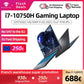 Machenike T58 Gaming Laptop intel i7 10750H 15.6 FHD IPS Laptop GTX1650 Computer Laptops 16G 512G SSD Notebook.