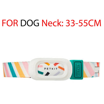 PETKIT Smart Pet GPS Tracker Collar Waterproof Adjustable Bluetooth Control For Cat Dog Sleep Sports Activity Detection Collar