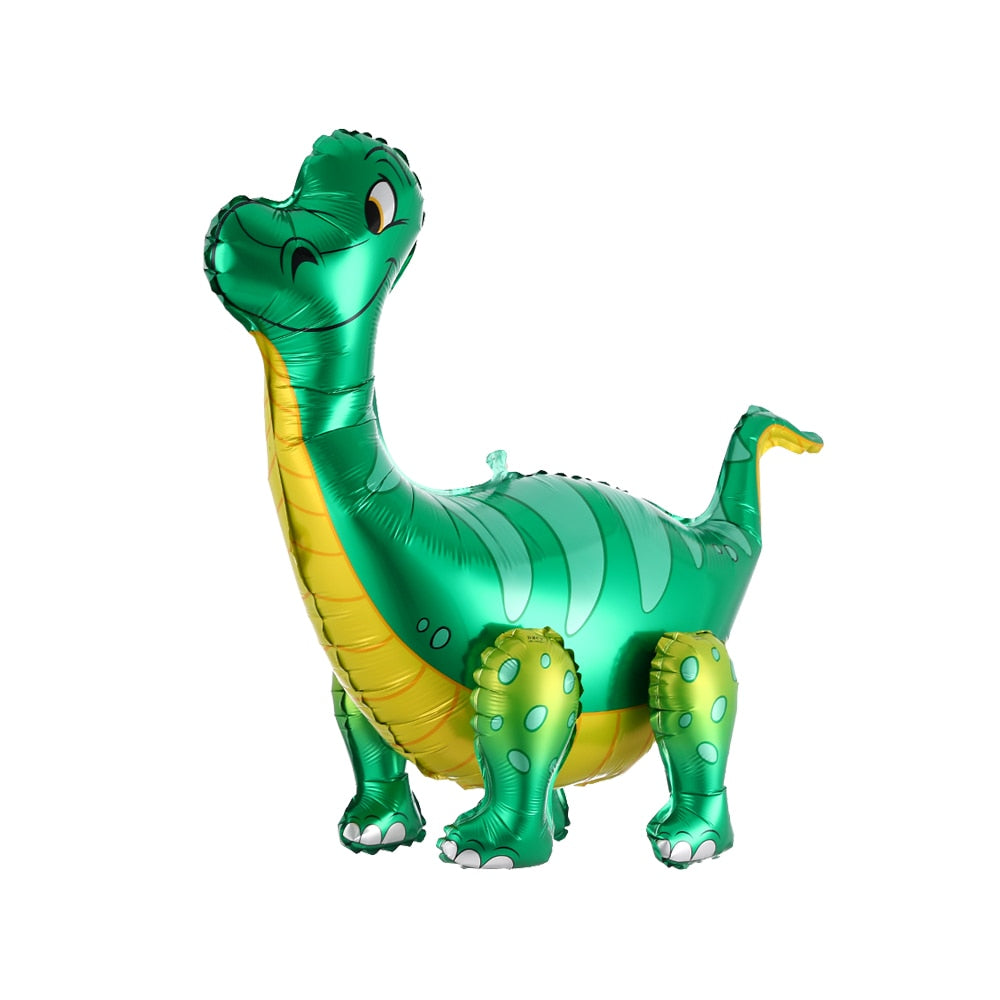 1pcs 3D Giant Assemble Dinosaur Foil Balloon Animal Balloons Childrens Dinosaur Birthday Party Decorations Balloon Kids Toys.