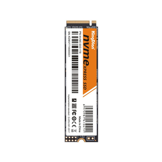 KingDian M.2 NVME SSD M2 128GB 256GB 512GB 1TB Size 2280 PCIe Internal Solid State Drives For Laptop.