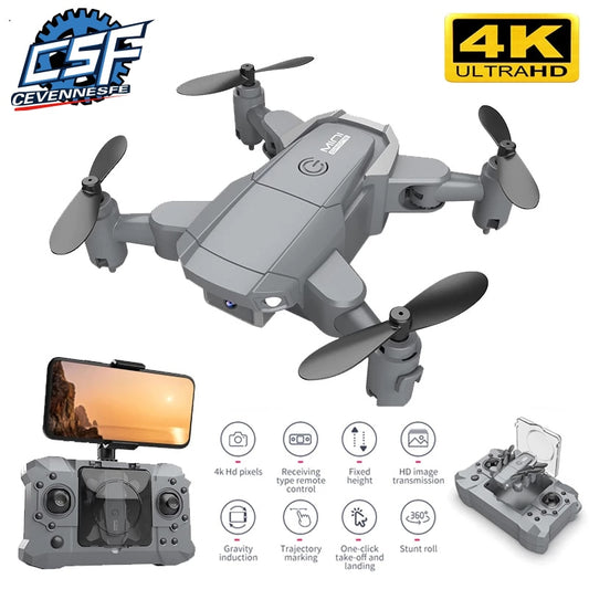 New mini KY905 drone 4K HD camera, GPS WIFI FPV vision foldable rc quadcopter professional drone.
