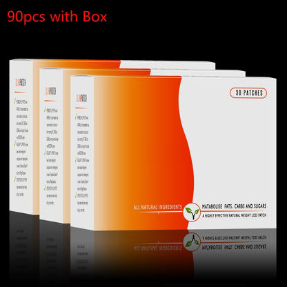 30Pcs/Box Weight Loss Slim Patch Fat Burning Slimming Products Body Belly Waist Losing Weight Cellulite Fat Burner Sticker.