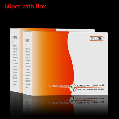 30Pcs/Box Weight Loss Slim Patch Fat Burning Slimming Products Body Belly Waist Losing Weight Cellulite Fat Burner Sticker.