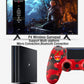 24Colors Bluetooth Double Vibration Controller For PS4 PS3 Wireless Gamepad Joystick For PS4 Games Console USB 6Axis Joypad.