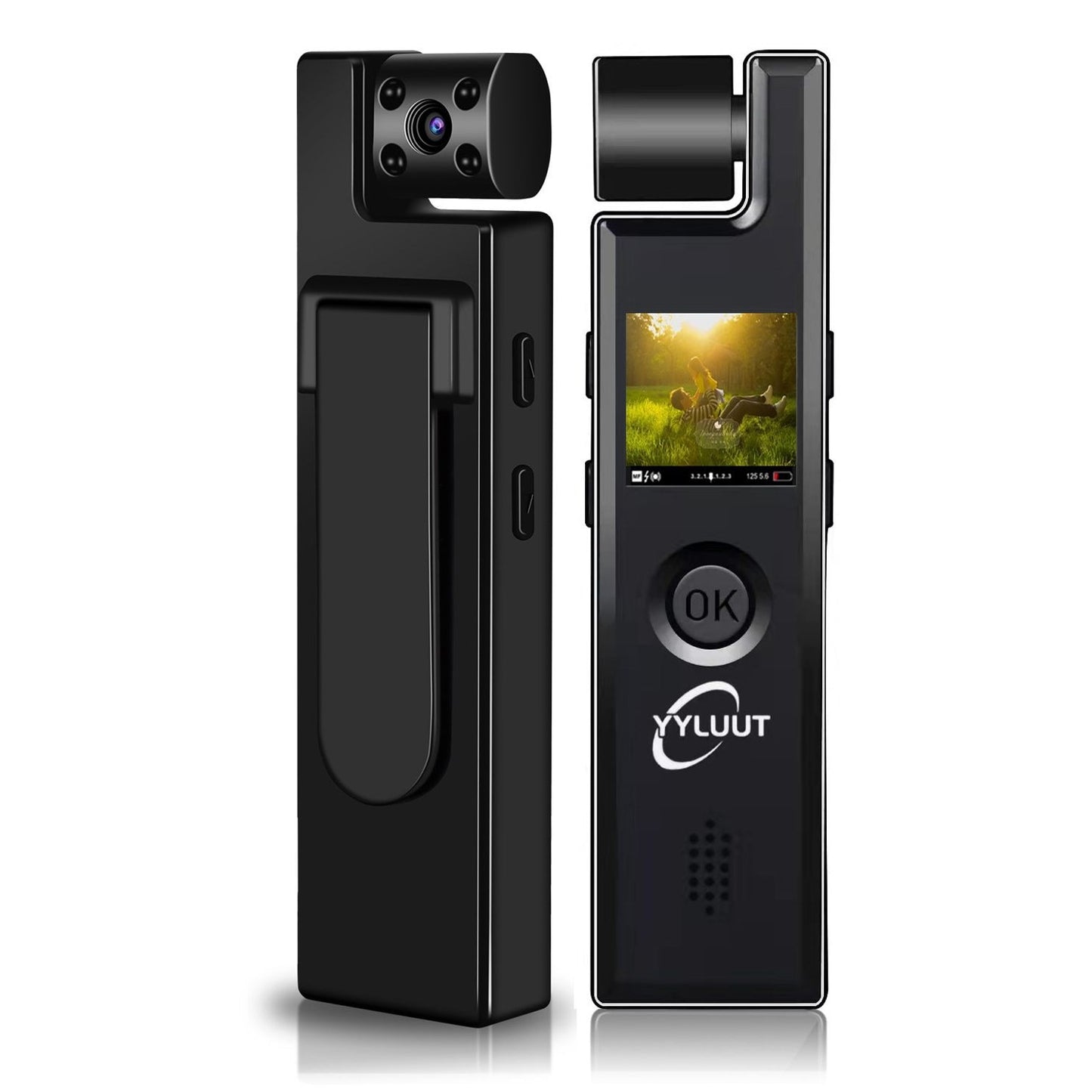 Body Camera Mini Digital Camera HD Screen Night Vision Motion Detection Snapshot Loop Camcorder Sports DV Nanny Cam.