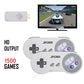 Retro Game Console Mini Video Console With Wireless Game Controller Build in 1500+ HD Wireless game controller Double Players .