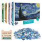 Puzzles for Adults 1000 Pieces Paper Jigsaw Puzzles Educational Intellectual Decompressing DIY Large Puzzle Game Toys Gift
