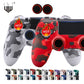 24Colors Bluetooth Double Vibration Controller For PS4 PS3 Wireless Gamepad Joystick For PS4 Games Console USB 6Axis Joypad.