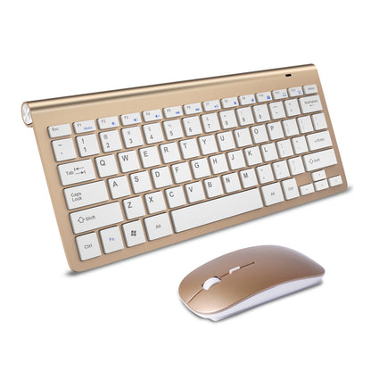 Wireless Keyboard and Mouse 2.4G USB Mini keyboard Mouse Combos Noiseless Ergonomic Keyboard with mouse set For PC Laptop TV.