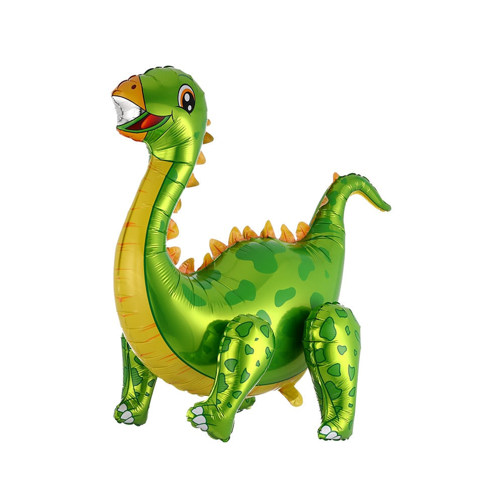 1pcs 3D Giant Assemble Dinosaur Foil Balloon Animal Balloons Childrens Dinosaur Birthday Party Decorations Balloon Kids Toys.