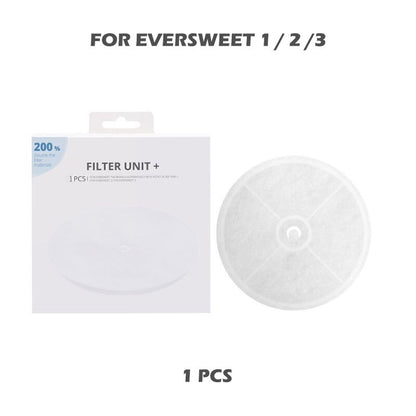 1 Piece/5 Pieces/10 Pieces Petkit Filter For Eversweet2, Eversweet3 And Eversweet Solo Water Fountains Filters Pet Accessories