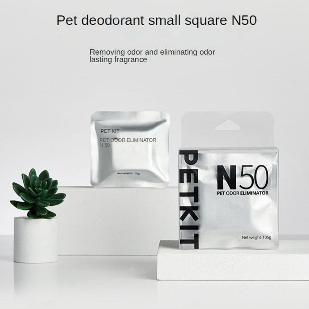 PETKIT PURA MAX Cat Toilet Deodorant Square N50 for Cat Litter Box Automatic Shoveling Cat Supplies Deodorant Accessories