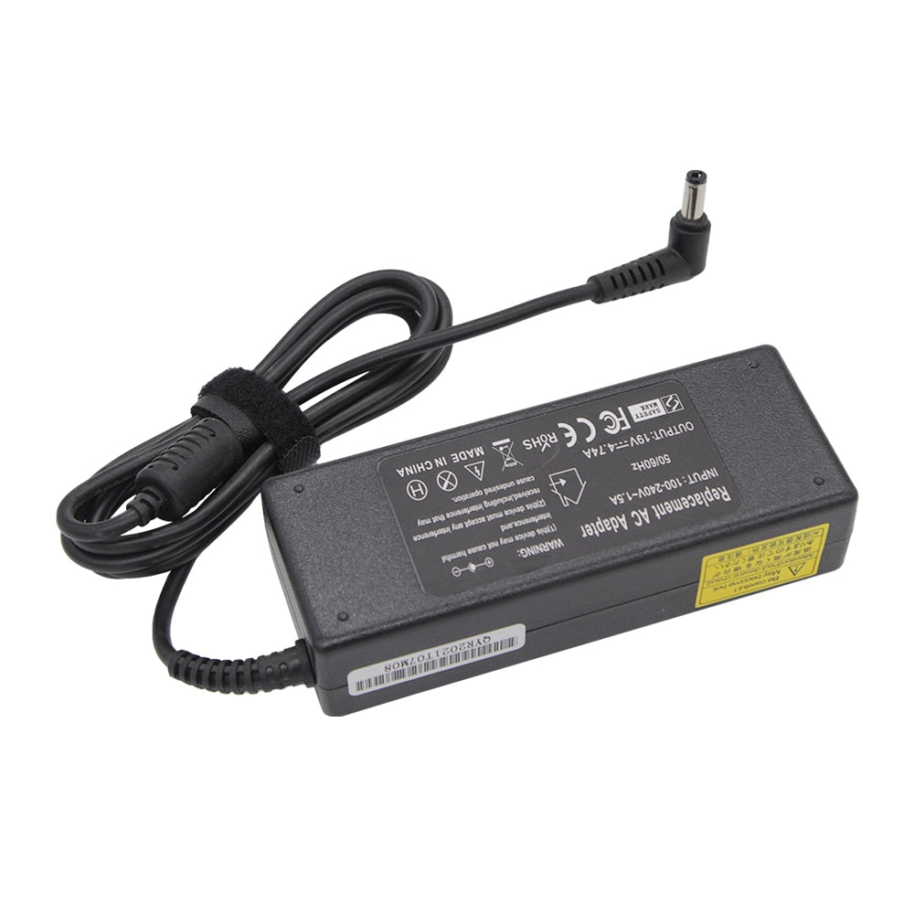 19V 4.74A 90W 5.5*2.5mm Laptop Charger Power For ASUS Toshiba/Lenovo Adapter A46C X43B A8J K52 U1 U3 S5 W3 W7 Z3 Notebook