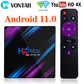 H96 MAX RK3318 Smart TV Box Android 11 4G 64GB 32G 4K Youtube Wifi BT Media player H96MAX TVBOX Android10 Set top box 2GB16GB.