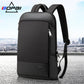 BOPAI Slim Laptop Backpack Men 15.6 Inch Pack Office Work Women Bagpack Business Anti Theft Unisex Black Thin Light Backpacking.