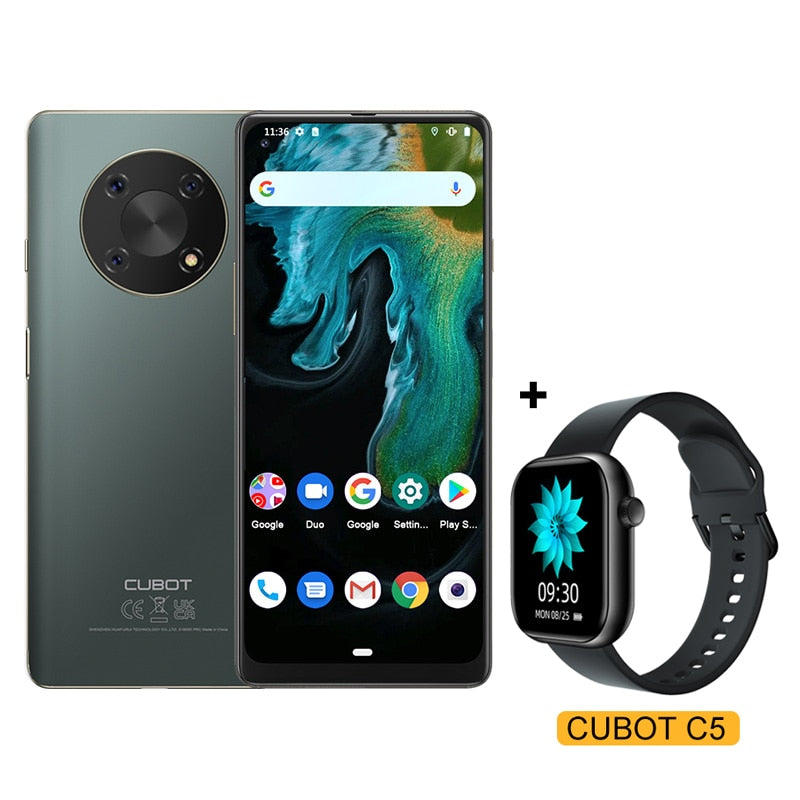 Cubot MAX 3 Smartphone 6.95&quot; Ultra Large Full Screen Mini Tablet Mobile Phone 48MP Triple Camera 5000mAh Celular NFC Android 11