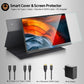 UPERFECT 4K Portable Monitor for Laptop PC 15.6 IPS 3840x2160 UHD External Screen Mobile LCD Display USB C Xbox PS4 Switch HDMI
