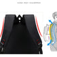 Waterproof Travel Backpacks for Men Polyester Large Capacity 15.6 Laptop Fashion Rucksack Zipper Bag Girls and Boys School Bags.